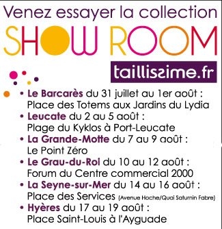 Dates et lieux showroom