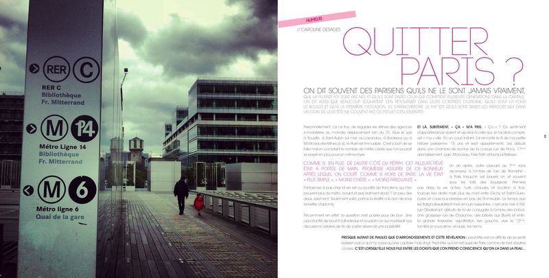 Quitter Paris