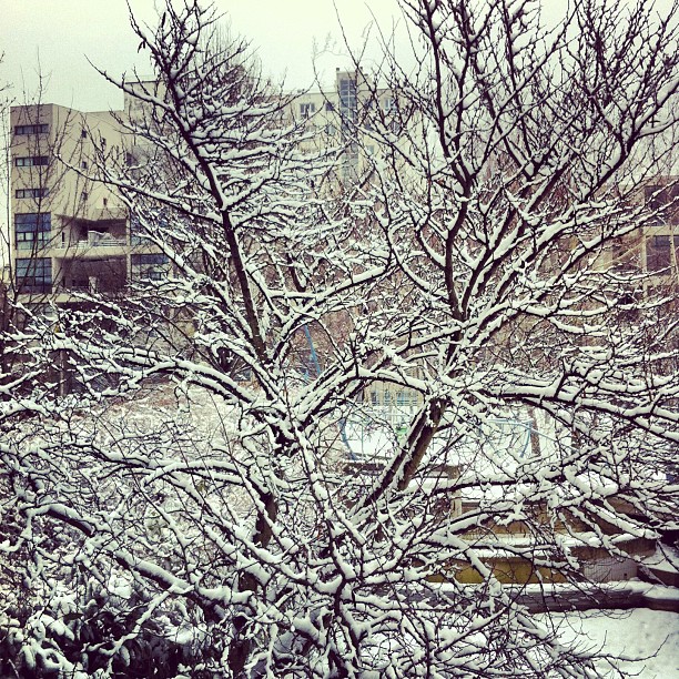 Neige balcon